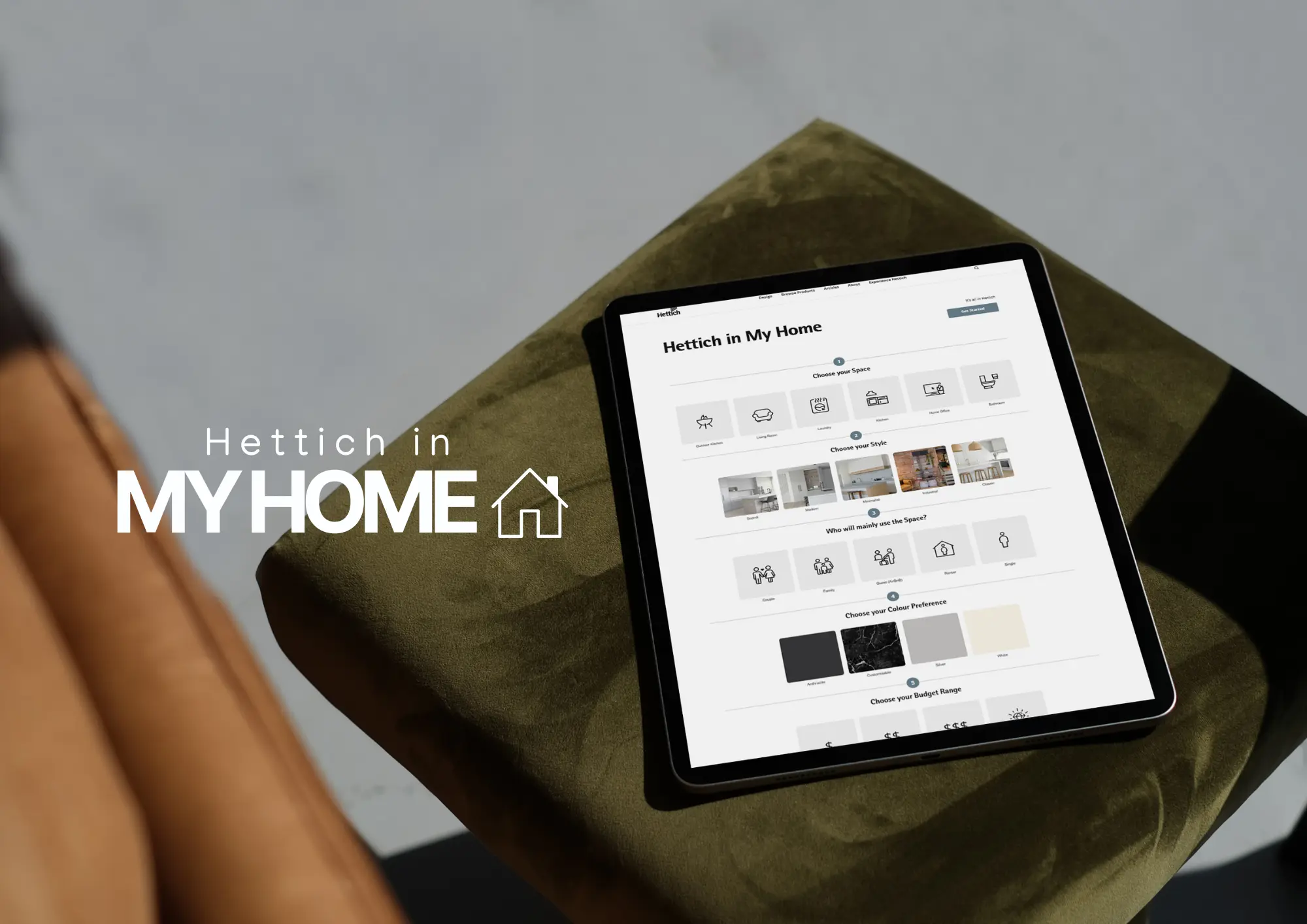 Transform your living spaces with our new online tool ‘Hettich In My Home’!